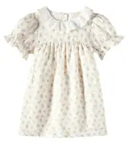 [C'era Una Volta] C'era Una Volta Baby Frankie floral dress M 3 beige