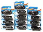 10 Car Lot SHORT CARD 2019 Hot Wheels Factory Fresh 2016 Bugatti Chiron BLACK