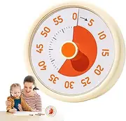 Toddler Timer Visual Countdown | Rainbow Kids Visual Timer | Digital Countdown Alarm Schedule Clock 60 Minute Display for Workout Homeschool Gym Management