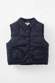 [Cotton On Kids] Cotton On Kids - Blake Puffer Vest - Navy ink 12-18M NAVY INK