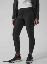 ATHLETA Headlands Hybrid Trek Jogger Sz 4 Black Hiking #486183 FALL 2021