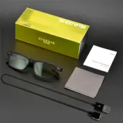Bluetooth 5.0 Smart Glasses Music Voice Call Sunglasses Earphone weKMB