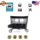 Elegant Black Mosquito Net for Kids' Wagon - Ultimate Bug & UV Protection