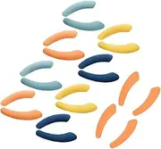 10Pairs Self Adhesive Toilet Seat Cushions Warm and Durable Closestool Pads for Various Toilet Shapes Convenient Bathroom Supplies for Comfortable Home Experience