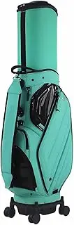 PP-Kic Golf Cart Bag, TPU Golf Cart Storage Bag, Multifunctional Telescopic Golf Cart Bag, Golf Club Bag with Rain Cover for Training Field