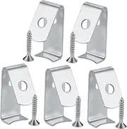 Toyvian 5pcs Iron Plant Hangers for Terracotta Pots Wall Hooks for Balcony Patio Durable Clay Pot Clips with Elegant Finish Maximize Space Organize Your Garden