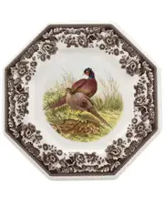 Spode Woodland Pheasant Octagonal Plate