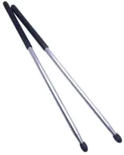 1 Pairs 5A Aluminium Alloy Drum Sticks Durable Non-slip Exercise Drumsticks f...