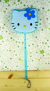 在飛比找樂天市場購物網優惠-【震撼精品百貨】Hello Kitty 凱蒂貓-手拿鏡-藍小
