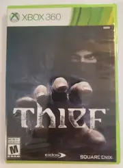 THIEF ~ MICROSOFT XBOX 360 ~ SQUARE ENIX, EIDOS 2014 ~ BRAND NEW SEALED ~ Y-FOLD