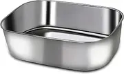 FORABEST Electric Lunch Box - Inner Stainless Steel tray with 2 compartments for Food Heater 3-In-1 Portable Food Warmer Lunch Box for Car & Home (Inner Container 2)