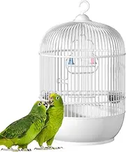 [Generic] Bird Cage | 23 X 23 X 37cm Iron Parrot Cage | Nest Hàbitat | Bird Carrier, Travel Carrier for Bungeés, Canary and Small Parakes