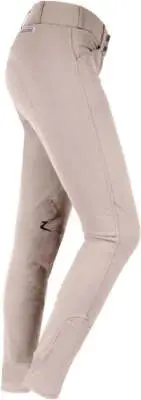 New! Women's Horze Fungi Brown GRAND PRIX KNEE PATCH BREECHES in 4 SIZES!