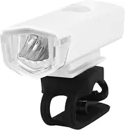 KOMBIUDA 1 Set USB Rechargeable Bike Light Front Headlamp for Night Riding Easy Install Indicator Lamp Essential Safety Accessory for Outdoor Cycling