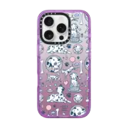 iPhone 16 Pro Impact Case MagSafe Compatible Dalmatian is love by shinkiru