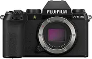 Fujifilm X-S20 Mirrorless Digital Camera Body, Black