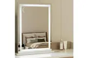 Embellir Bluetooth Makeup Mirror 58x80cm Hollywood Vanity with LED Light Crystal