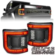 ORACLE Lighting Flush Mount LED Tail Lights Tinted Lens Fits Jeep Gladiator JT (for: Jeep)