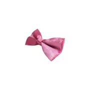 Mens Light Pink Sparkly Glitter Patterned Bow Tie