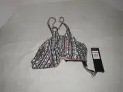 Dolce Vita Tribal Trance High Neck Bikini Top Women's XS
