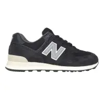 在飛比找momo購物網優惠-【NEW BALANCE】男休閒鞋-574系列 麂皮 NB 