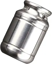 CALLARON Keychain Holder Titanium Case for Travel Portable Container for Pills and Items Emergency Fob Accessory for Bags and Backpacks