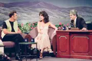 Musical Guests Clive Griffin Celine Dion On Jay Leno 1993 Music Old Photo