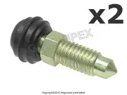 BMW (1997-2012) Bleed Valve Screw for Brake Caliper Front or Rear L or R (2) OEM (for: BMW)