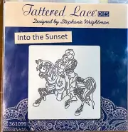 TATTERED LACE Into The Sunset Die NEW in Pkg Stephanie Weightman