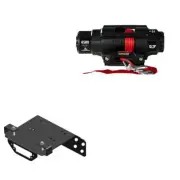 Viper 4500lbs V3 Winch Red Rope With Mount For Honda Talon 1000R 2019-2020