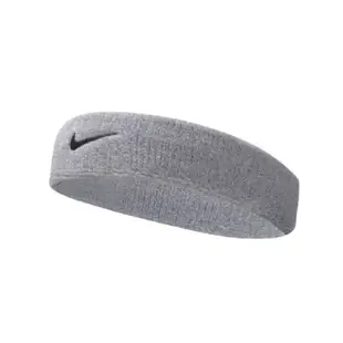 Nike 頭帶 Swoosh 運動 灰 黑 運動休閒 吸濕排汗 髮帶 籃球 路跑 灰 NNN0705-1OS