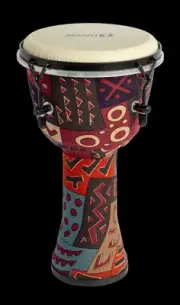 Mano 8 Inch Tunable Djembe in Clay Tone Finish