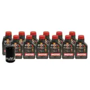 12L Motul 8100 X-CLEAN EFE 5W30 Wix XP Filter Motor Oil Change Kit API SN