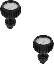 2 Pcs Kayak Barometer Paddle Board Accessories Inflatable Dinghy Digital Manometer Kayaking Raft Barometer Inflatable Boat Air Pressure Gauge Paddleboard Accessory Simple Barometer