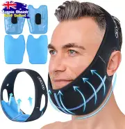 Wisdom Teeth Ice Pack Wrap, 3D Fit, 4 Hot/Cold Gel Packs - TMJ & Surgery Relief