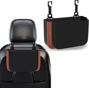 Powerful Car Trash Can, Foldable Car Trash Garbage Bin Rubbish Box for Back Seat