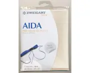 Zweigart 16Ct/6.4St Aida 3251.264 ECRU Precut 48x53cm Cotton - Ecru