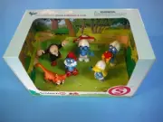 2010 SCHLEICH SMURF GIFT SET #41244 *NEW* with GARGAMEL & AZRAEL IN DISPLAY BOX