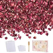 Dried Rose Petals 2OZ Natural Dry Rose Petals for Soap Candle Making, Wedding Decoration, Bath Bomb Making, Crafting, Sachet Bags