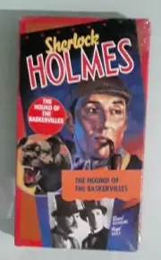 basil rathbone THE HOUND OF THE BASKERVILLES VHS VIDEOTAPE NEW corner dings