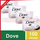 Dove Beauty Cream Soap Bar Coconut Milk Hand Wash Moisturizing 100g