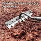 Pruning Planting Rake Ergonomic Garden Steel Weeding Set Heavy-duty Gardening