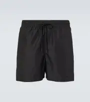 [Gucci] Gucci Logo poplin swim trunks UK 40 black