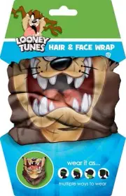Spoontiques 19873 Hair or Face Wrap, 18-inch Height, Polyester (Taz)