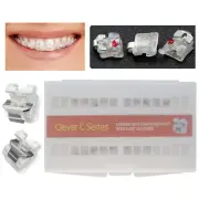 Dental Orthodontic Self Ligating Brackets Ceramic Braces Roth 022 345 AO Empower
