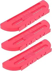 WOONEKY 3pcs Reliable Plastic Goal Counters for Effortless Game Tracking Monitoring Portable Clips for Tabletop Games Supplies