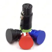 Low-Profile XLR NEUTRIK 3pin XLR female Audio PLUG Red blue black green