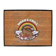 Noahs Grill - Funny Novelty Doormat Man Cave Floor mat