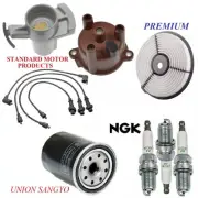 Tune Up Kit Filters Cap Wire Spark Plugs For CHEVROLET METRO L3 1.0L 1998-2000