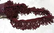 Tassel Fringe Trim 7 Yards Trimming Burgundy Red 5.5" Upholstery Pillow Trim